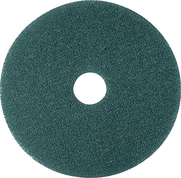 3M 08410 Cleaner Floor Pad 5300, 17-Inch Diameter, Blue, 5/Carton